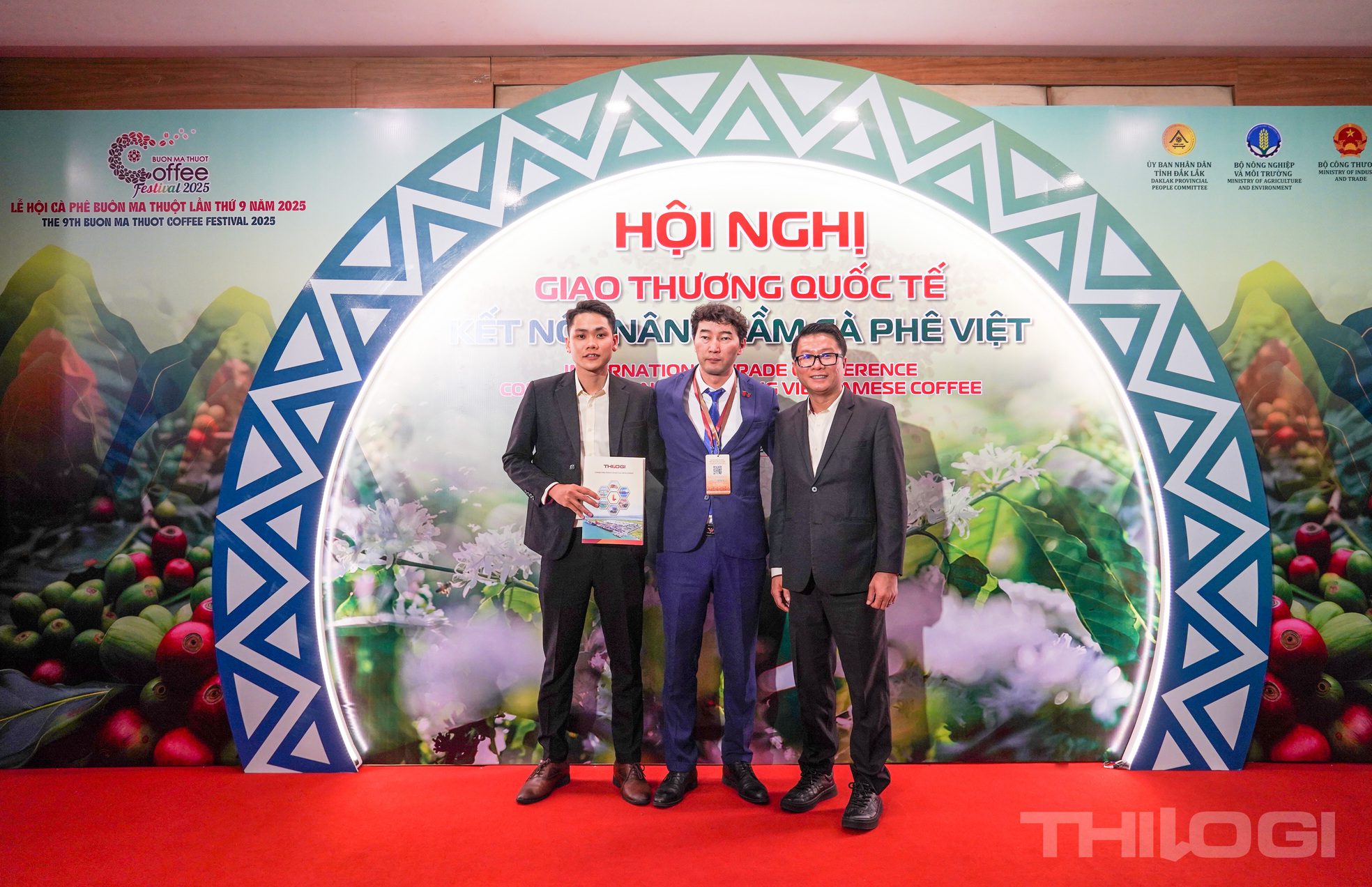 LÃNH ĐẠO THILOGI THAM DỰ HỘI NGHỊ GIAO THƯƠNG QUỐC TẾ - KẾT NỐI, NÂNG TẦM CÀ PHÊ VIỆT